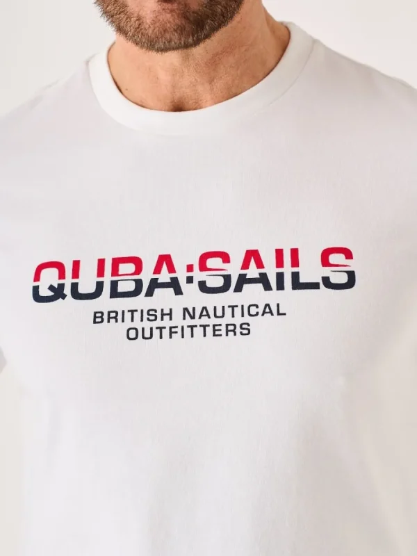 Quba & Co White Long Sleeve X-Series T-Shirt - Louiston Sale