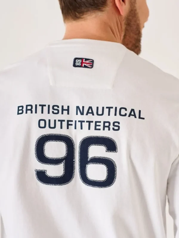 Quba & Co White Long Sleeve X-Series T-Shirt - Louiston Sale