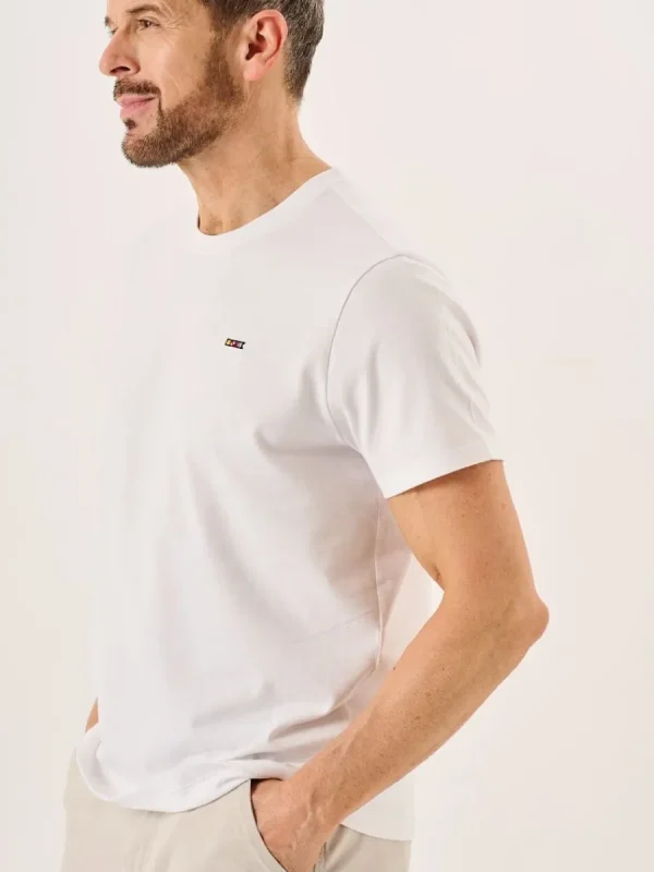Quba & Co White Men's X-Series T-Shirt - Nyle Sale
