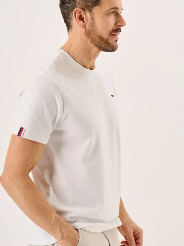 Quba & Co White Men's X-Series T-Shirt - Nyle Sale