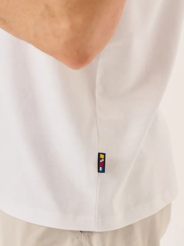 Quba & Co White Men's X-Series T-Shirt - Nyle Sale
