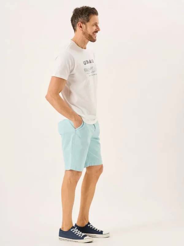 Quba & Co White Quba And Co Wave Form Logo Lifestyle Graphic T-Shirt - Eden Best