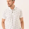 Quba & Co White Shark Polo Shirt - Sean Best