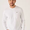 Quba & Co White X-Series Long Sleeved T-Shirt - Niall Fashion