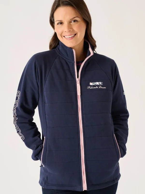 Quba & Co Wilter X-Series Zip Through Fleece in Navy Sale