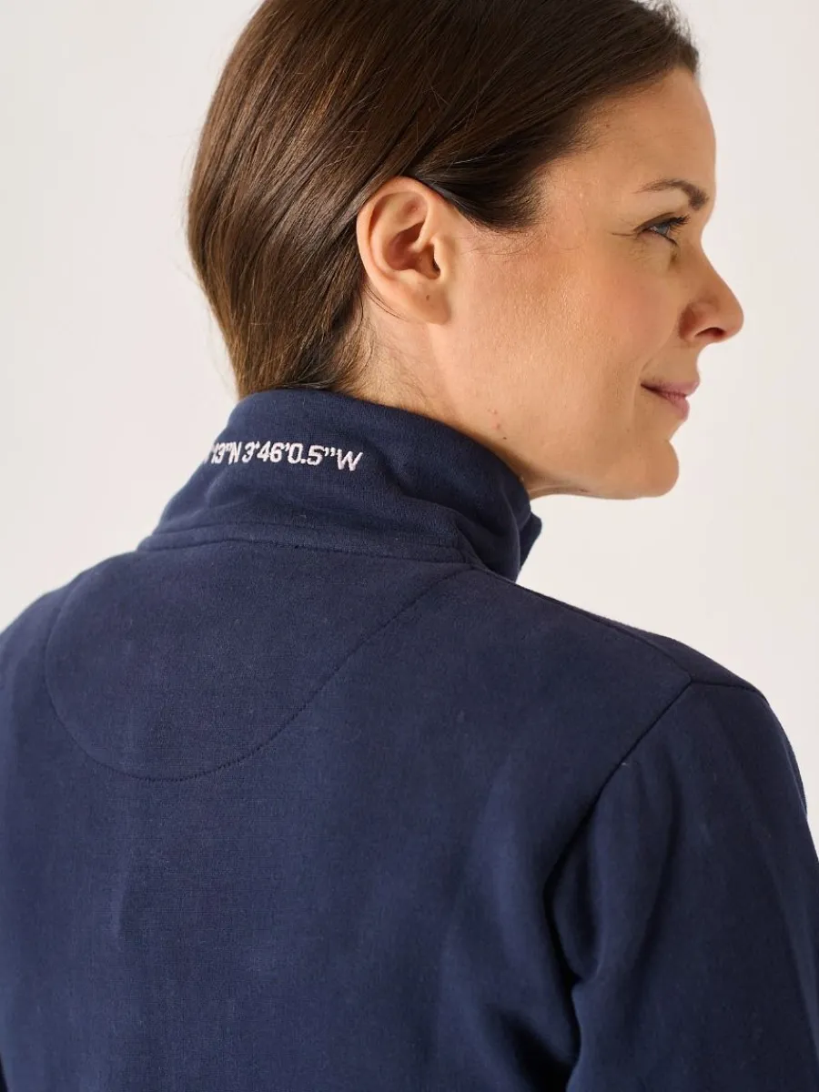 wilter_xseries_zip_throug_4.webp Quba & Co Wilter X-Series Zip Through Fleece in Navy Sale