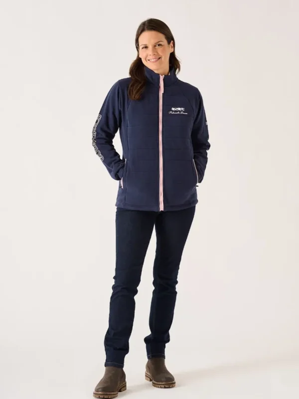 Quba & Co Wilter X-Series Zip Through Fleece in Navy Sale