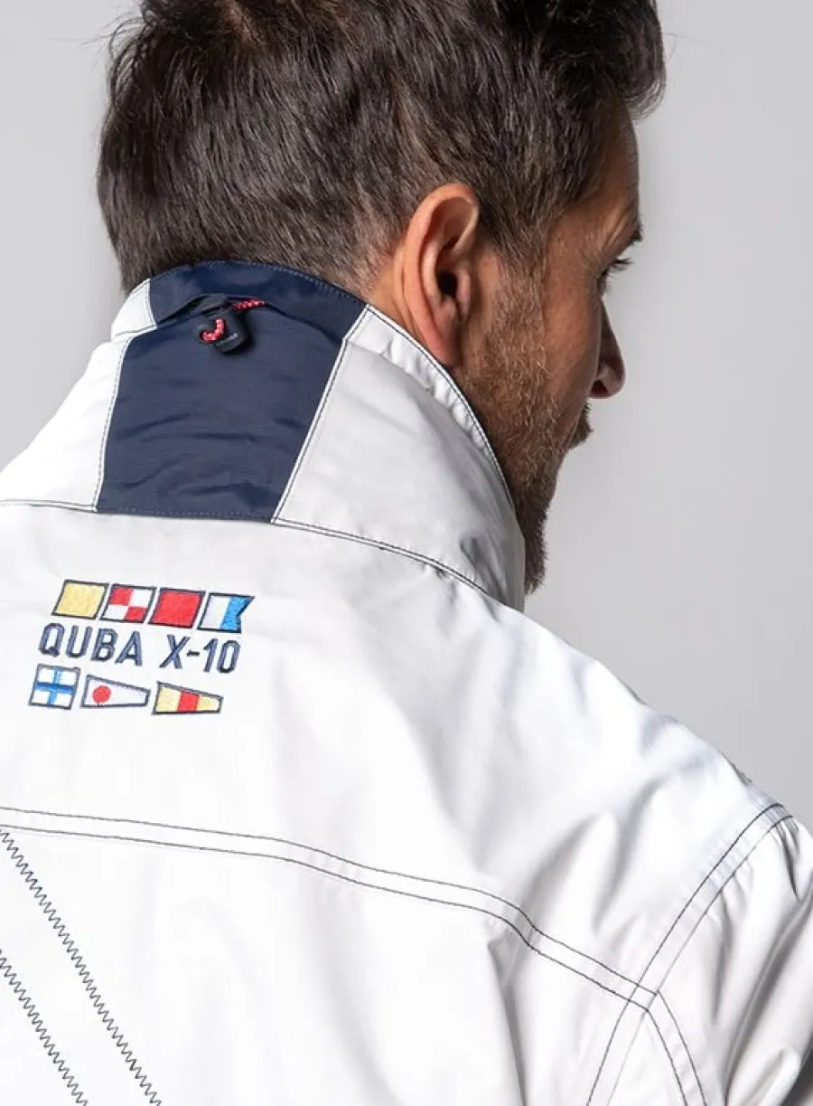 x_heritage_mens_technical_2.webp Quba & Co X10 Heritage Mens Technical Sailing Jacket in White Outlet