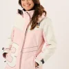 Quba & Co X-10 Ladies Heritage Jacket Pink And White New Edition Hot