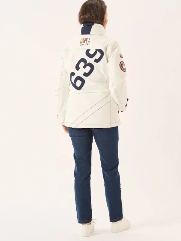 Quba & Co X-10 Ladies Heritage Jacket White New Edition Discount