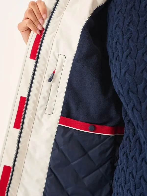 Quba & Co X-10 Ladies Heritage Jacket White New Edition Discount