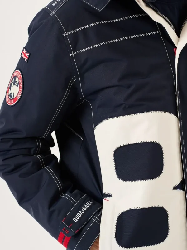 Quba & Co X-10 Mens Heritage Jacket Dark Navy New Edition Sale