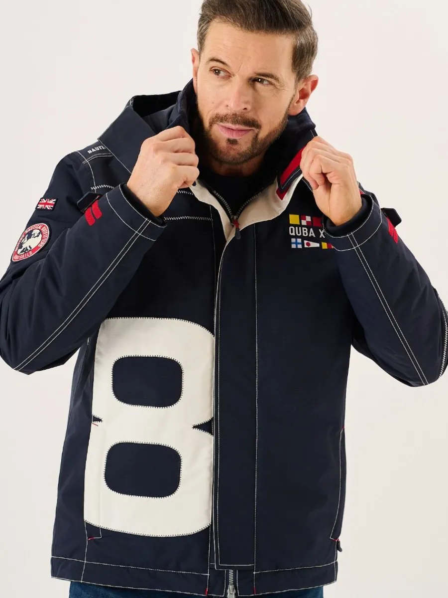 Quba & Co X-10 Mens Heritage Jacket Dark Navy New Edition Sale